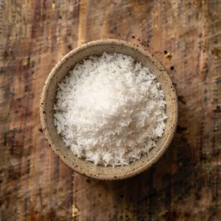 Fresh coconut, grated